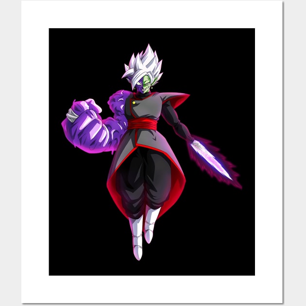 Corrupted Merged Zamasu Wall Art by sespis